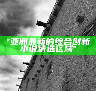 "亚洲最新的综合创新小说精选区域"